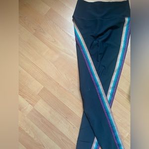 Rainbow sparkle Spiritual gangster leggings
